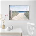 Picture of Grass and Sand  _GroupedProduct_Rectangle_Landscape_Canvas_Framed_