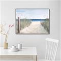 Picture of Grass and Sand  _GroupedProduct_Rectangle_Landscape_Canvas_Framed_