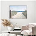 Picture of Grass and Sand  _GroupedProduct_Rectangle_Landscape_Canvas_Framed_