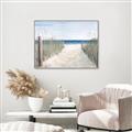 Picture of Grass and Sand  _GroupedProduct_Rectangle_Landscape_Canvas_Framed_