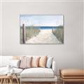 Picture of Grass and Sand  _GroupedProduct_Rectangle_Landscape_Canvas_Framed_