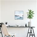 Picture of Soft Sail I _GroupedProduct_Square_Canvas_Framed_