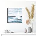 Picture of Soft Sail I _GroupedProduct_Square_Canvas_Framed_
