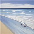 Picture of Seaqgulls at shore _GroupedProduct_Square_Unframed_Print_Only_