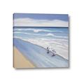 Picture of Seaqgulls at shore _GroupedProduct_Square_Canvas_