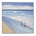 Picture of Seaqgulls at shore _GroupedProduct_Square_Canvas_