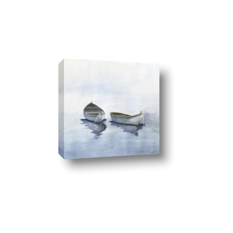 Picture of Boats on a Lake I _GroupedProduct_Square_Canvas_