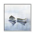 Picture of Boats on a Lake I _GroupedProduct_Square_Canvas_Framed_