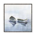 Picture of Boats on a Lake I _GroupedProduct_Square_Canvas_Framed_