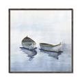 Picture of Boats on a Lake I _GroupedProduct_Square_Canvas_Framed_