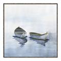 Picture of Boats on a Lake I _GroupedProduct_Square_Canvas_Framed_