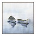 Picture of Boats on a Lake I _GroupedProduct_Square_Canvas_Framed_