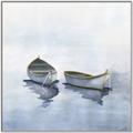 Picture of Boats on a Lake I _GroupedProduct_Square_Canvas_Framed_