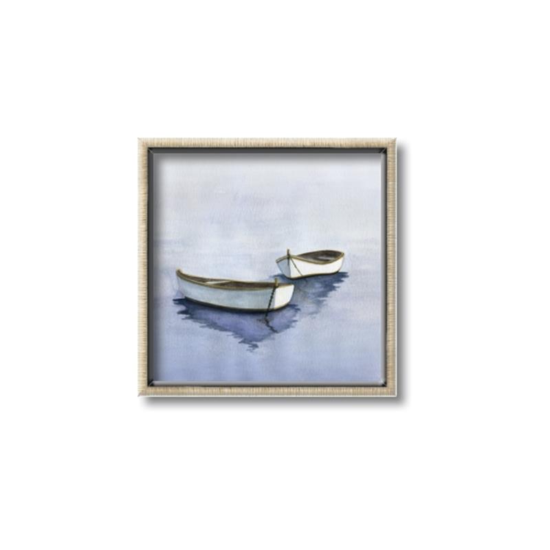 Picture of Boats on a lake ll _GroupedProduct_Square_Canvas_Framed_