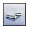 Picture of Boats on a lake ll _GroupedProduct_Square_Canvas_Framed_