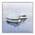 Picture of Boats on a lake ll _GroupedProduct_Square_Canvas_Framed_