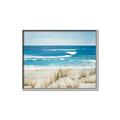 Picture of Coastal sea grass _GroupedProduct_Rectangle_Landscape_Canvas_Framed_