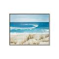 Picture of Coastal sea grass _GroupedProduct_Rectangle_Landscape_Canvas_Framed_