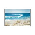 Picture of Coastal sea grass _GroupedProduct_Rectangle_Landscape_Canvas_Framed_