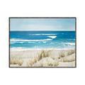Picture of Coastal sea grass _GroupedProduct_Rectangle_Landscape_Canvas_Framed_