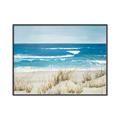 Picture of Coastal sea grass _GroupedProduct_Rectangle_Landscape_Canvas_Framed_