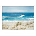 Picture of Coastal sea grass _GroupedProduct_Rectangle_Landscape_Canvas_Framed_