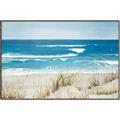 Picture of Coastal sea grass _GroupedProduct_Rectangle_Landscape_Canvas_Framed_