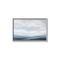 Picture of Flying Birds in the Sky   _GroupedProduct_Rectangle_Landscape_Canvas_Framed_