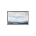 Picture of Flying Birds in the Sky   _GroupedProduct_Rectangle_Landscape_Canvas_Framed_