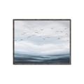 Picture of Flying Birds in the Sky   _GroupedProduct_Rectangle_Landscape_Canvas_Framed_