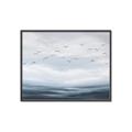 Picture of Flying Birds in the Sky   _GroupedProduct_Rectangle_Landscape_Canvas_Framed_