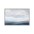 Picture of Flying Birds in the Sky   _GroupedProduct_Rectangle_Landscape_Canvas_Framed_