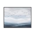 Picture of Flying Birds in the Sky   _GroupedProduct_Rectangle_Landscape_Canvas_Framed_