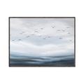 Picture of Flying Birds in the Sky   _GroupedProduct_Rectangle_Landscape_Canvas_Framed_