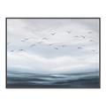 Picture of Flying Birds in the Sky   _GroupedProduct_Rectangle_Landscape_Canvas_Framed_