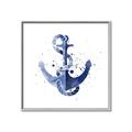 Picture of Blue Anchor _GroupedProduct_Square_Canvas_Framed_