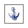 Picture of Blue Anchor _GroupedProduct_Square_Canvas_Framed_