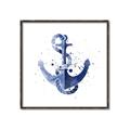 Picture of Blue Anchor _GroupedProduct_Square_Canvas_Framed_