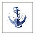 Picture of Blue Anchor _GroupedProduct_Square_Canvas_Framed_