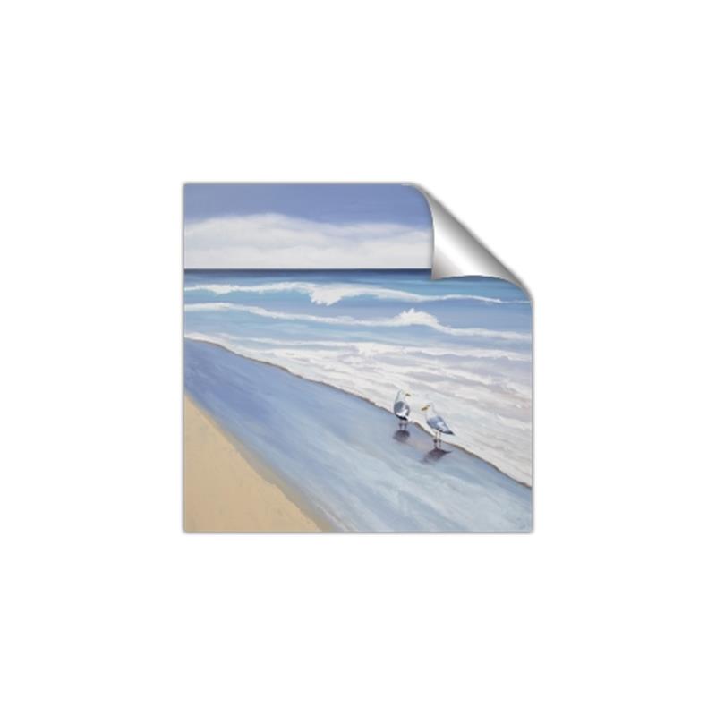 Picture of Seaqgulls at shore _GroupedProduct_Square_Unframed_Print_Only_
