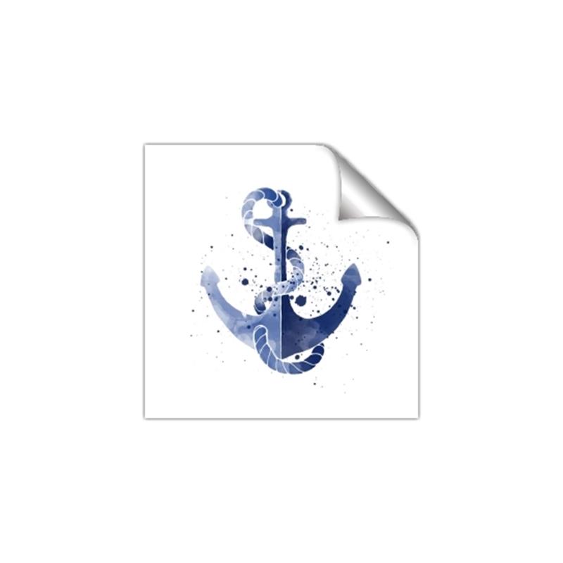 Picture of Blue Anchor _GroupedProduct_Square_Unframed_Print_Only_