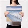 Picture of Seaqgulls at shore _GroupedProduct_Square_Canvas_