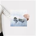 Picture of Boats on a Lake I _GroupedProduct_Square_Canvas_