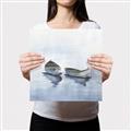 Picture of Boats on a Lake I _GroupedProduct_Square_Canvas_