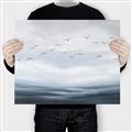 Picture of Flying Birds in the Sky   _GroupedProduct_Rectangle_Landscape_Canvas_