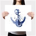 Picture of Blue Anchor _GroupedProduct_Square_Canvas_