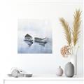 Picture of Boats on a Lake I _GroupedProduct_Square_Canvas_