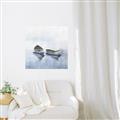 Picture of Boats on a Lake I _GroupedProduct_Square_Canvas_