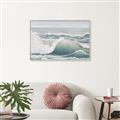 Picture of Ocean Waves _GroupedProduct_Rectangle_Landscape_Canvas_Framed_