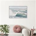 Picture of Ocean Waves _GroupedProduct_Rectangle_Landscape_Canvas_Framed_
